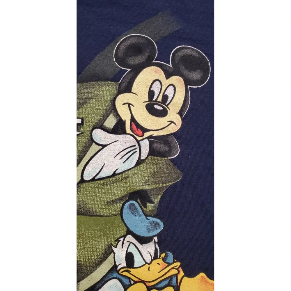 VNTG Mickey Inc.‎ Walt Disney World WDW, Blue T-Shirt, Size XL